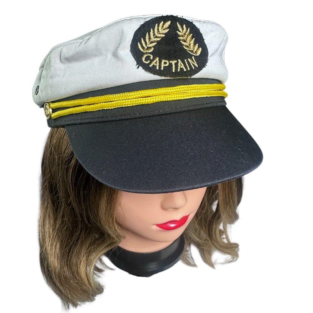 Unisex Captain Sailor Hat Accessory for Party or Vacation